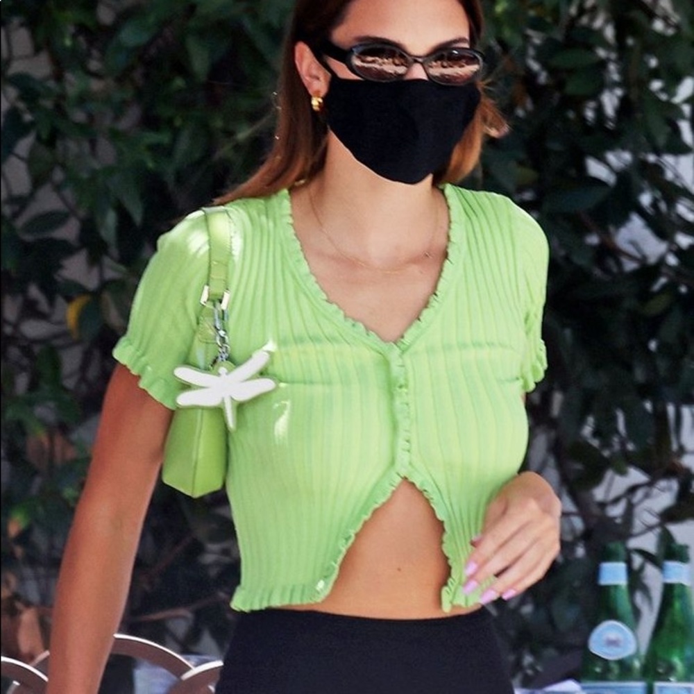 Green Top as seen on Kendall Jenner